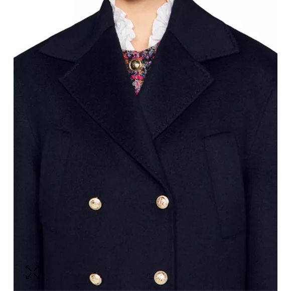 Sandro Betina Wool Coat - Picture 4 of 4